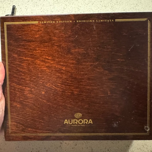 Aurora Pen Leonardo Da Vinci Rollerball Pen - Limited Edition 436/1919 w box - Picture 9 of 12